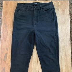 Paige Margot High rise skinny black jean
